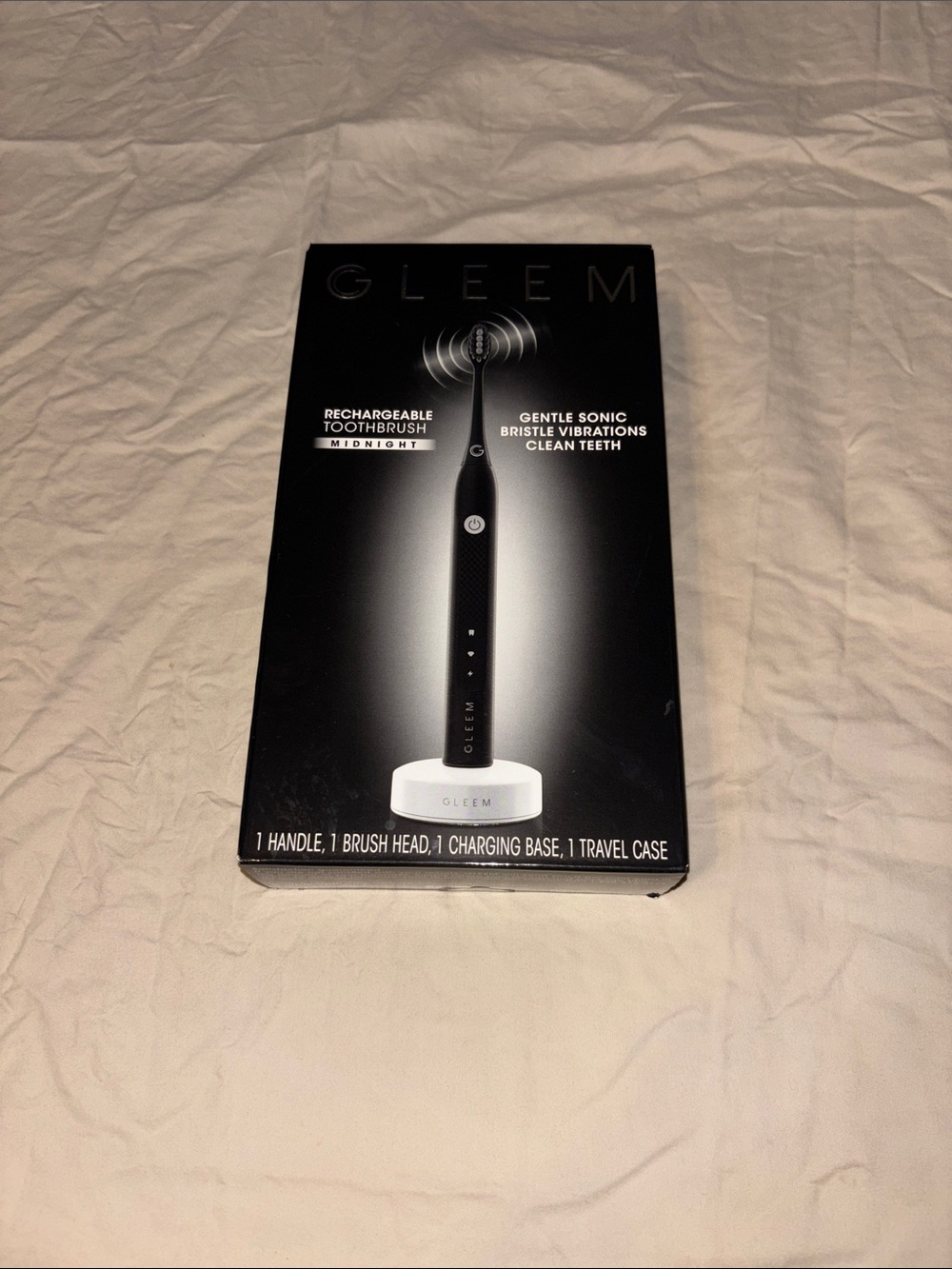 Gleem Black Rechargeable Sonic Toothbrush - Picture 2 of 6